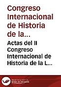Imagen de portada del libro Actas del II Congreso Internacional de Historia de la Lengua española
