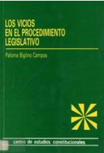 Imagen de portada del libro Los vicios en el procedimiento legislativo