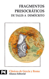 Imagen de portada del libro Fragmentos presocráticos