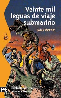 Imagen de portada del libro Veinte mil leguas de viaje submarino