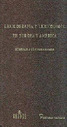 Imagen de portada del libro Lexicografía y Lexicología en Europa y América