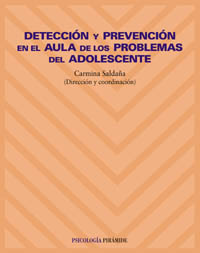 Imagen de portada del libro Detección y prevención en el aula de los problemas del adolescente