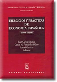 Imagen de portada del libro Ejercicios y Prácticas de Economía Española