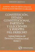 Imagen de portada del libro Temas Básicos de Derecho  Constitucional. Tomo I