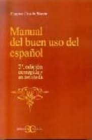 Imagen de portada del libro Manual del buen uso del español