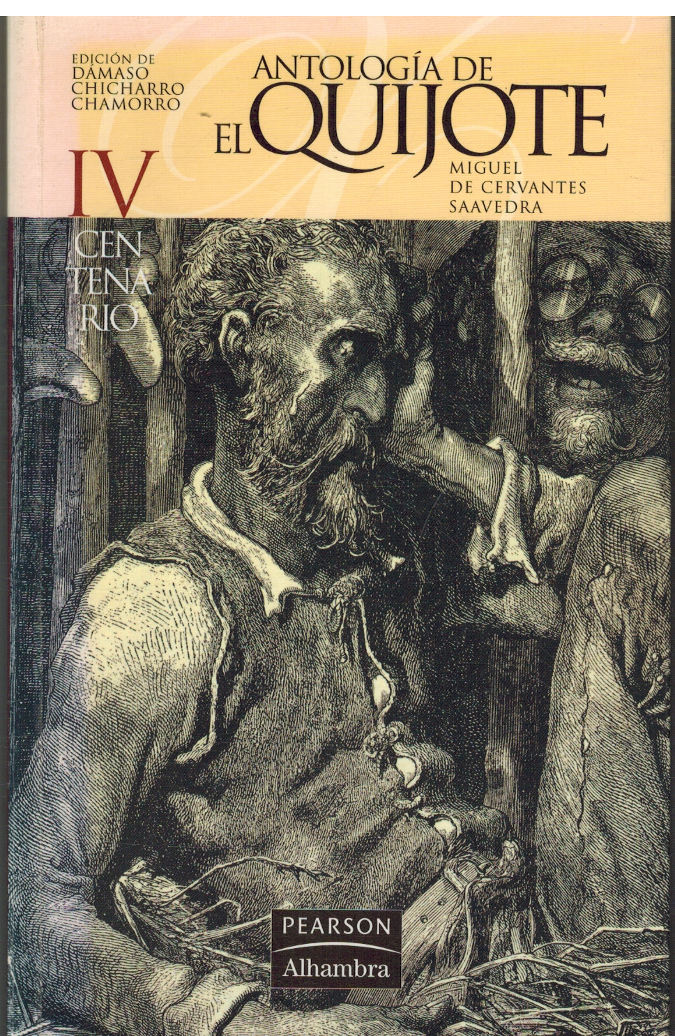 Imagen de portada del libro Don Quijote de la Mancha: antología de textos