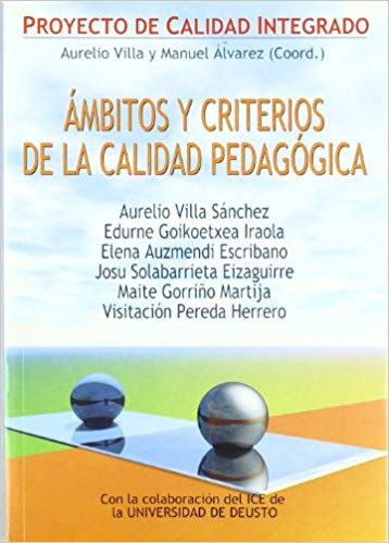 Imagen de portada del libro Ámbitos y criterios de la calidad pedagógica