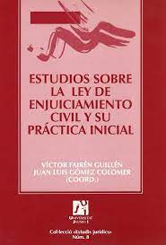 Imagen de portada del libro Estudios sobre la ley de enjuiciamiento civil y su práctica inicial