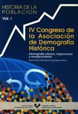 Imagen de portada del libro IV Congreso de la Asociación de Demografía Histórica