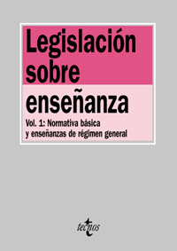 Imagen de portada del libro Legislación sobre enseñanza