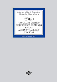 Imagen de portada del libro Manual de gestión de recursos humanos en las Administraciones Públicas