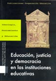 Imagen de portada del libro Democracia, educación y participación en las instituciones educativas