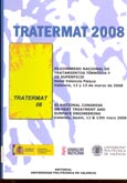 Imagen de portada del libro TRATERMAT 2008