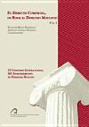 Imagen de portada del libro El derecho comercial, de Roma al derecho moderno