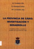 Imagen de portada del libro La provincia de Cádiz