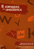 Imagen de portada del libro II Jornadas de Lingüística