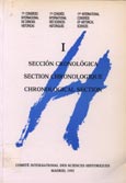 Imagen de portada del libro Sección cronológica = Section chronologique = Chronological Section