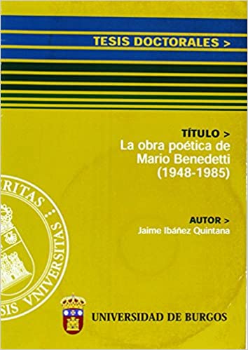 Imagen de portada del libro La obra poética de Mario Benedetti (1948-1985)