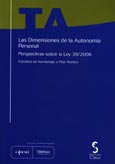 Imagen de portada del libro Las dimensiones de la autonomía personal. Perspectivas sobre la Ley 39/2006