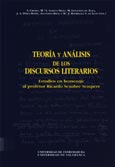 Imagen de portada del libro Teoría y análisis de los discursos literarios