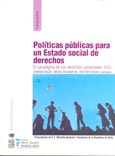 Imagen de portada del libro Políticas públicas para un estado social de derechos