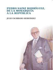 Imagen de portada del libro Pedro Sainz Rodríguez