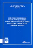 Imagen de portada del libro Principios de derecho contractual europeo y principios de unidroit sobre contratos comerciales internacionales