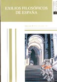 Imagen de portada del libro Exilios filosóficos de España