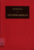 Imagen de portada del libro Homenaje a Juan López Morillas : de Cadalso a Aleixandre