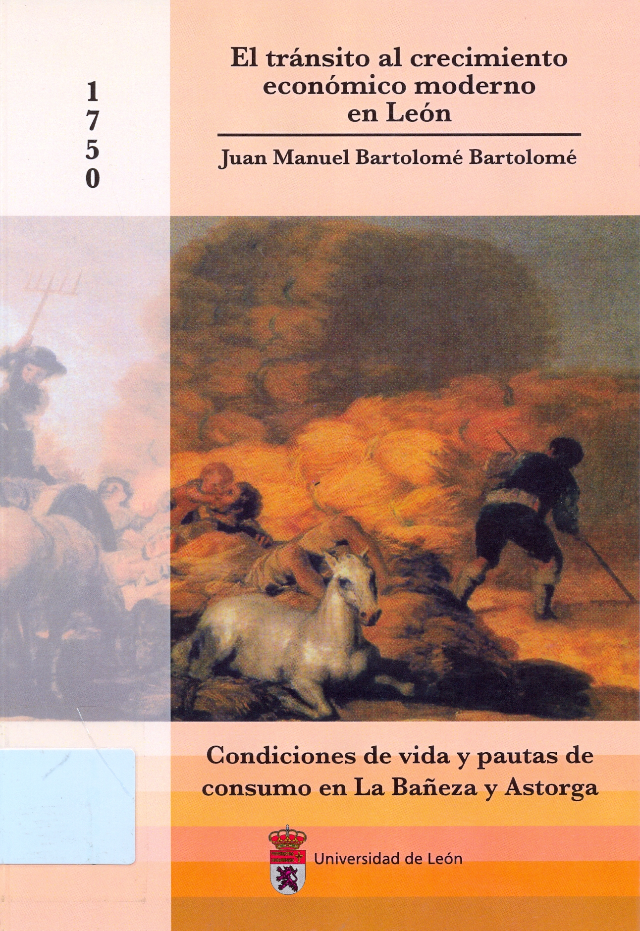 Imagen de portada del libro El tránsito al crecimiento económico moderno en León (1750-1850)