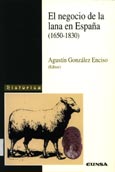 Imagen de portada del libro El negocio de la lana en España (1650-1830)