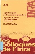 Imagen de portada del libro Lignin enzymic and microbial degradation = Dégradation de la lignine par voie enzymatique et microbienne