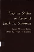 Imagen de portada del libro Hispanic studies in honor of Joseph H. Silverman