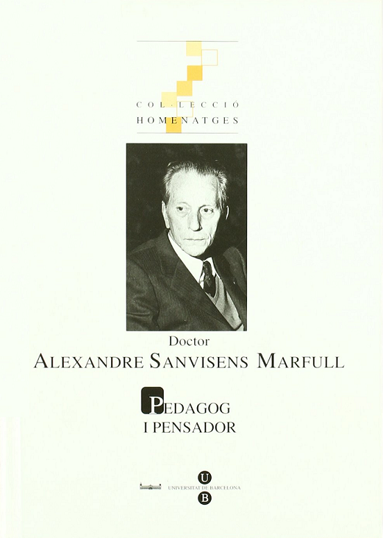 Imagen de portada del libro Doctor Alexandre Sanvisens Marfull