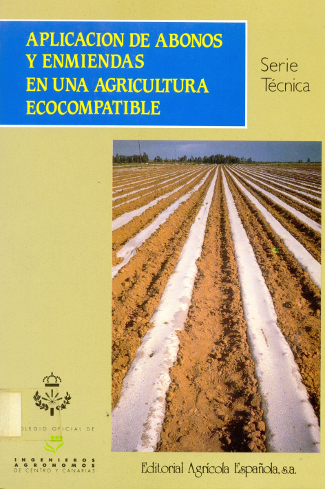 Imagen de portada del libro Seminario sobre la aplicación de abonos y enmiendas en una agricultura ecocompatible