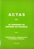 Imagen de portada del libro Actas del III Congreso de Historia de Palencia