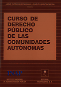 Imagen de portada del libro Curso de derecho público de las comunidades autónomas