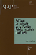 Imagen de portada del libro Políticas de selección en la función pública española
