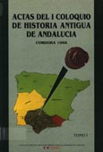 Imagen de portada del libro Actas del I Coloquio de Historia Antigua de Andalucia, Córdoba 1988