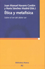 Imagen de portada del libro Ética y metafísica