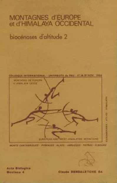 Imagen de portada del libro Montagnes d'Europe et d'Himalaya Occidental