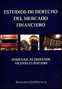 Imagen de portada del libro Estudios de derecho del mercado financiero