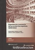 Imagen de portada del libro Experiencia y memoria de la revolución española (1808-1814)
