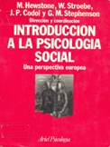 Imagen de portada del libro Introducción a la psicologia social