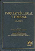 Imagen de portada del libro Psiquiatría legal y forense
