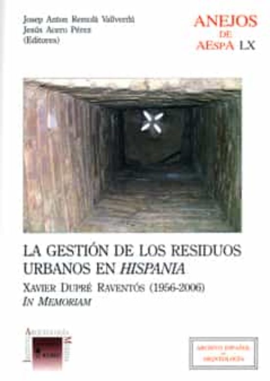 Imagen de portada del libro La gestión de los residuos urbanos en Hispania
