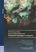 Imagen de portada del libro Avances y retos en la conservación del Patrimonio Geológico de España