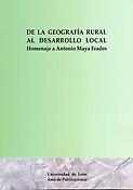 Imagen de portada del libro De la geografía rural al desarrollo local