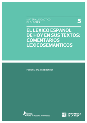 Imagen de portada del libro El léxico español de hoy en sus textos