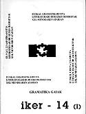 Imagen de portada del libro Euskal Gramatikari eta literaturari buruzko Jardunaldiak XXI. mendearen atarian (I-II)